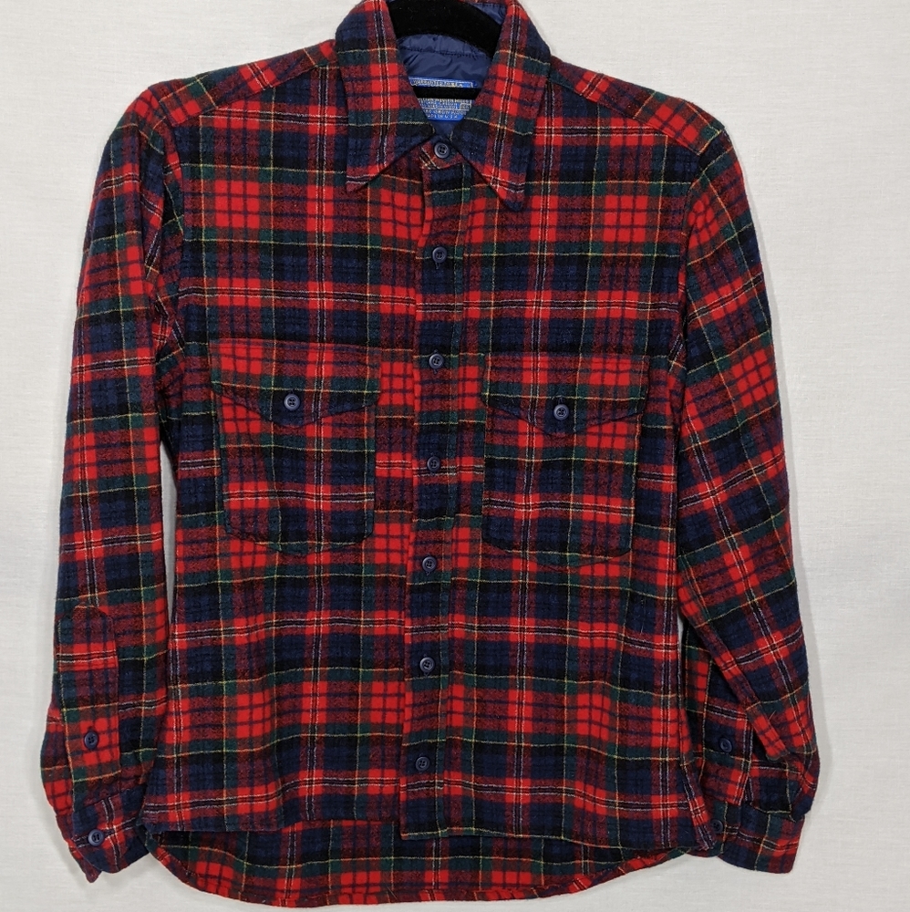 Vintage Pendleton Wool Flannel Shirt
